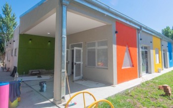 Villa Jardín: última etapa de la obra del jardín maternal