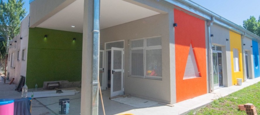Villa Jardín: última etapa de la obra del jardín maternal