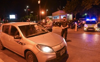 Operativo de control de tránsito en Avellaneda y Acceso