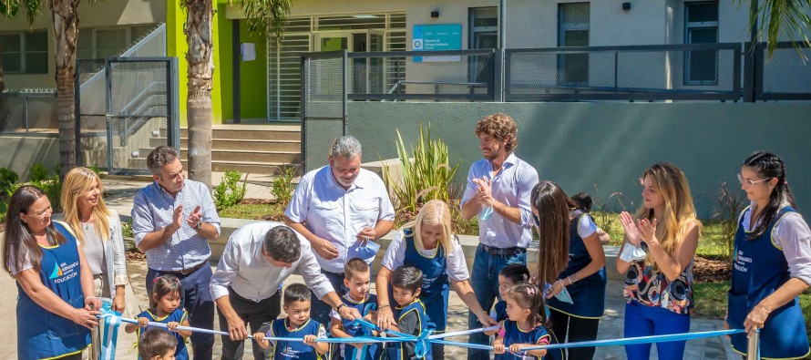 Se inauguró el Jardín Maternal Municipal de Villa Jardín