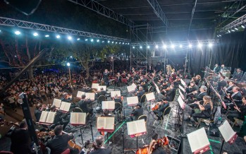 La Orquesta Sinfónica Nacional brindó un concierto en Plaza Mitre