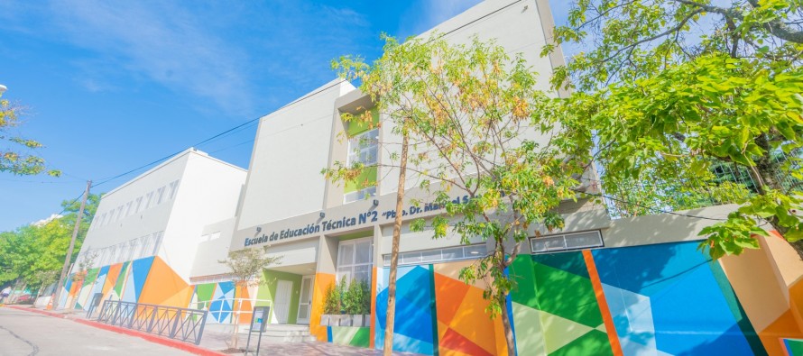 Se inauguró la renovada Escuela Secundaria Técnica N°2