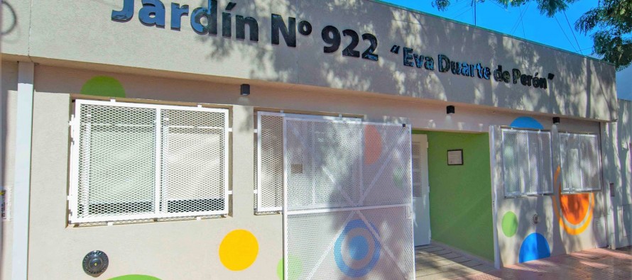Se inauguró el renovado Jardín N°922