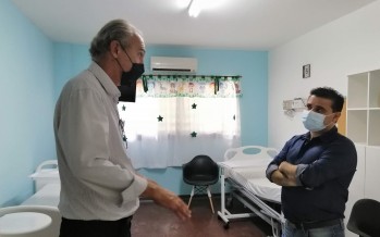 La Fundación del Hospital Cordero renovó el sector de maternidad y terapia intensiva pediátrica