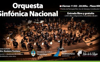 La Orquesta Sinfónica Nacional vuelve a Plaza Mitre