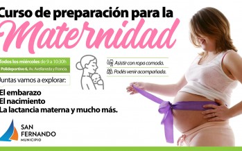 “Curso de Preparación para la Maternidad” en el Poli 6