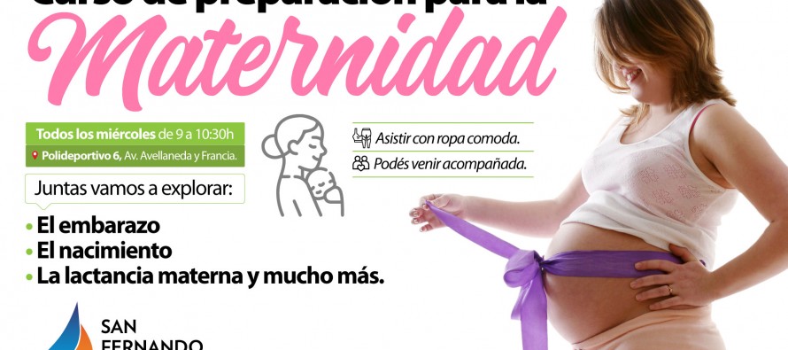 “Curso de Preparación para la Maternidad” en el Poli 6