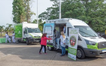 Se realizaron charlas y controles médicos en la Plaza del Bicentenario por el Día Mundial de la Salud