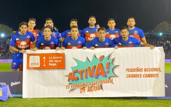 AySA estuvo presente en el coliseo de Victoria con su campaña de consumo responsable