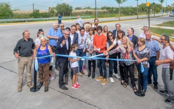 Se inauguró la renovación de la ex Ruta 197 entre Acceso Norte y el puente Taurita