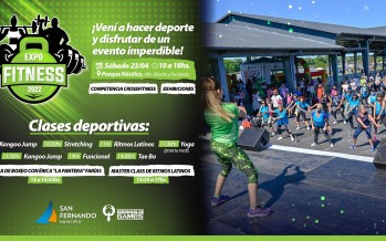 Este sábado llega la “Expo Fitness 2022” al Parque Náutico