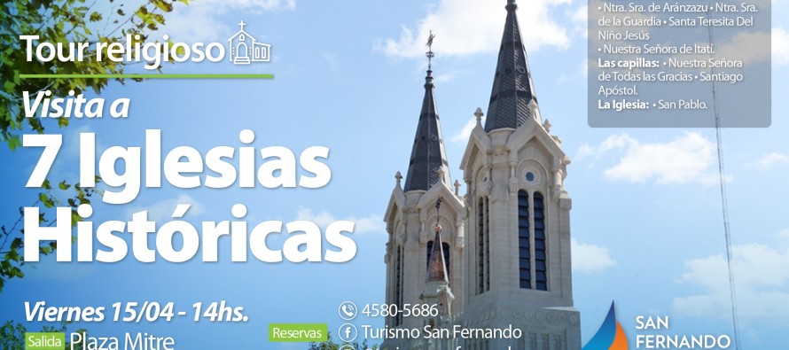 Semana Santa: visita guiada por 7 iglesias históricas