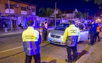 Operativos de seguridad y control vehicular en distintos barrios