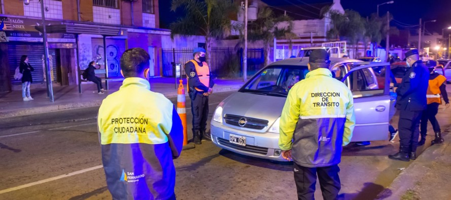 Operativos de seguridad y control vehicular en distintos barrios