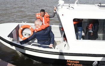 Presentaron las embarcaciones que servirán para prevenir y detectar incendios en el Delta