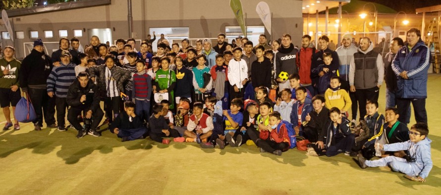 Tigre y el municipio realizaron una nueva capacitación de fútbol con la participación del Chino Luna