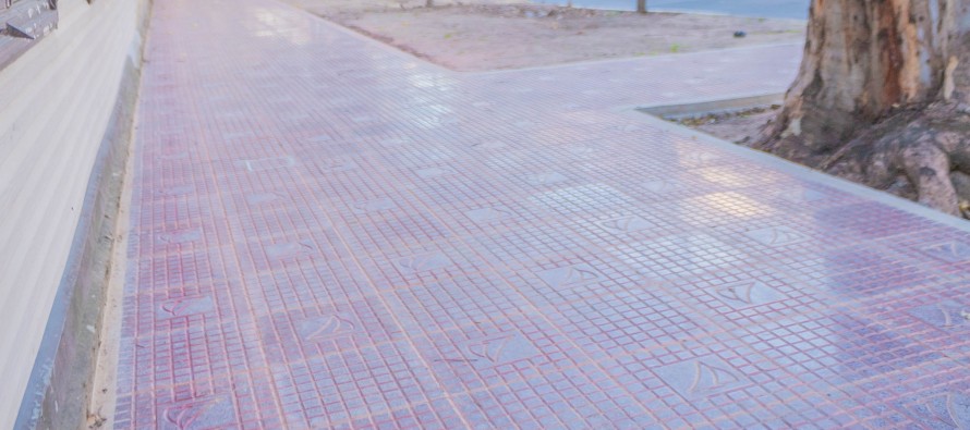 Mil Viviendas: avanza la obra de renovación de la calle Carlos Casares