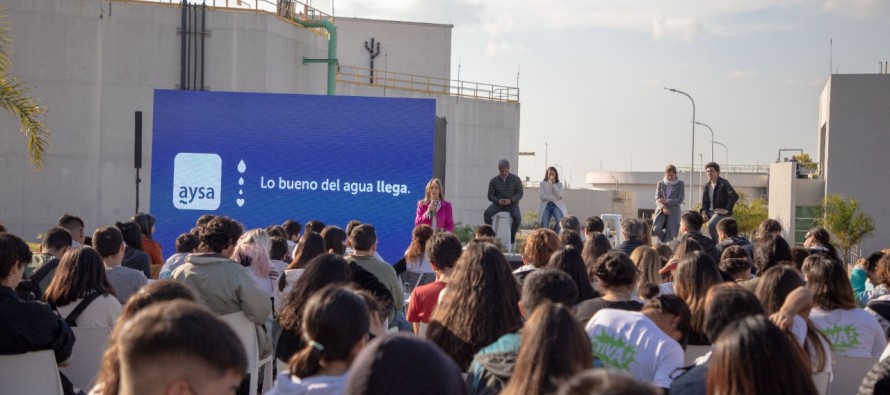 AySA relanzó su programa educativo de visitas a las plantas potabilizadoras