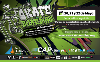 Nuestra ciudad será sede del Campeonato Nacional de Skateboarding