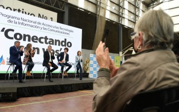 Massa visitó nuestra ciudad para lanzar la segunda etapa del programa “Delta Conectado»