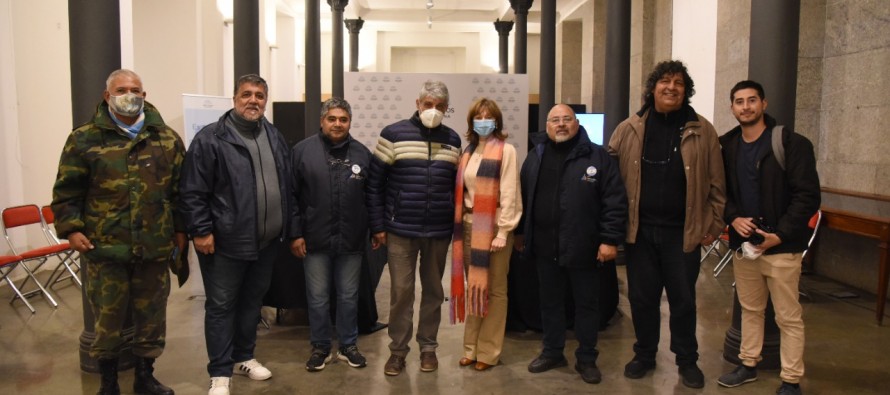 Alicia Aparicio recibió en el Congreso de la Nación a veteranos de Malvinas de San Fernando