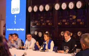 Concejales de nuestra ciudad se reunieron con Malena Galmarini para conocer los avances de las obras de AySA