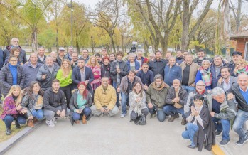 Agasajó a los periodistas de la zona norte
