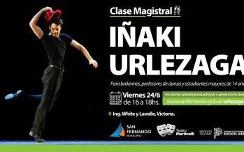 Iñaki Urlezaga brindará una clase magistral en el Teatro Martinelli