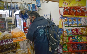 Continúa los operativos de fiscalización de comercios