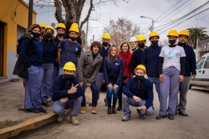 Galmarini y Andreotti recorrieron las obras para vincular a 300 hogares de San Fernando a la red de cloacas 6