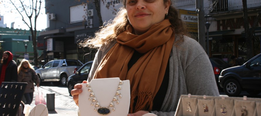 Gabriela Pereira, la feriante sanfernandina que participará de una exposición en Paris