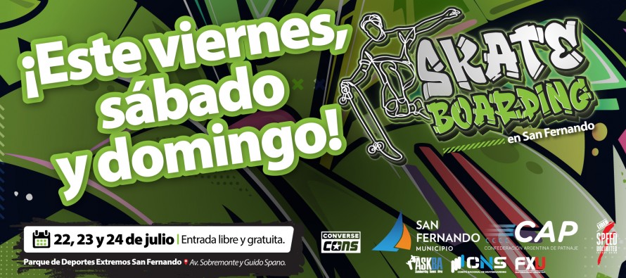 Este fin de semana llega el Campeonato Nacional de Skateboarding