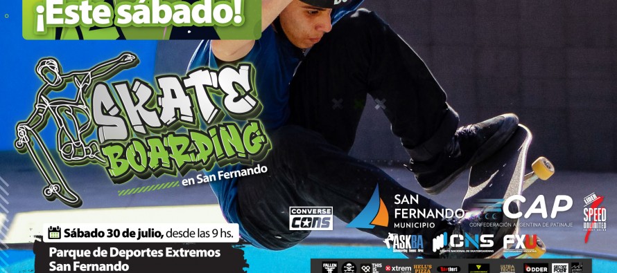 Se lleva a cabo el Campeonato Nacional de Skateboarding en el Parque Municipal de Deportes Extremos