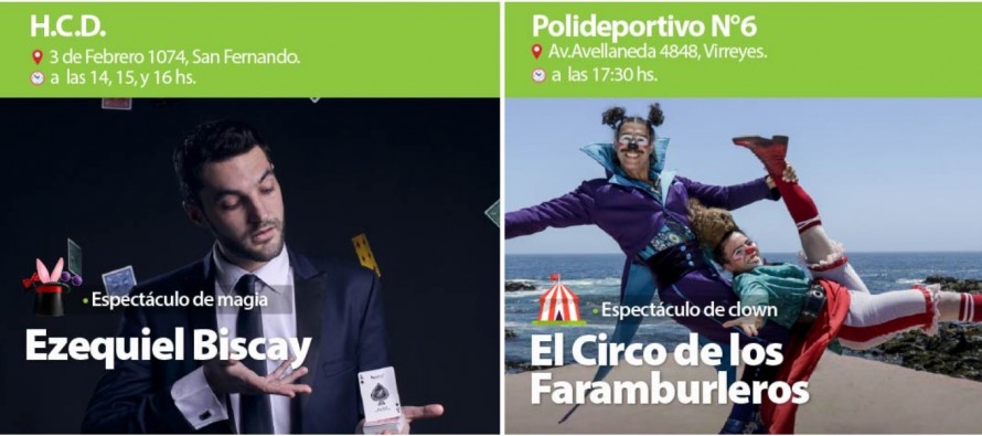 Vacaciones de invierno: las propuestas culturales para hoy miércoles