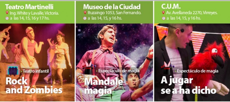 Vacaciones de invierno: actividades culturales para este sábado 23