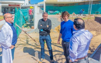 Comenzaron nuevas obras de renovación y ampliación en el Hospital Cordero