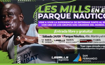 Este sábado entrenamiento con ‘Les Mills’ en el Parque Náutico