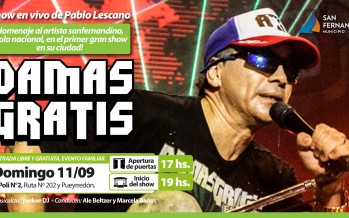 Se viene el show de Pablo Lescano y Damas Gratis en el Poli 2