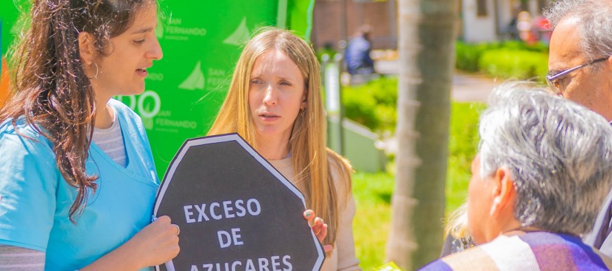 Jornada por el “Día de la Alimentación Saludable” en plaza San Martín