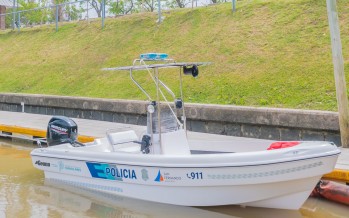 Nueva lancha para la Policía en el Delta