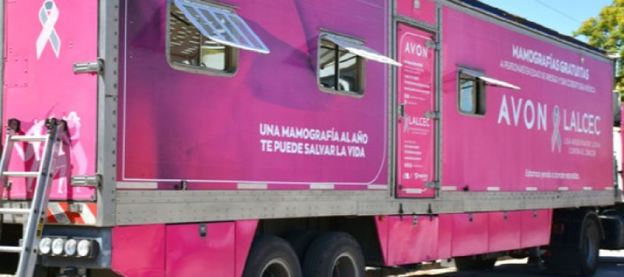 El mamógrafo móvil de Avón y Lalcec estará en la Plaza del Bicentenario