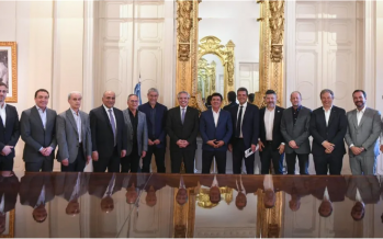Juan Andreotti participó de una reunión con Alberto Fernández, Massa e intendentes