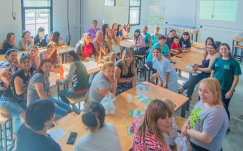 Se brindó un nuevo taller sobre gestión menstrual en el barrio San Jorge