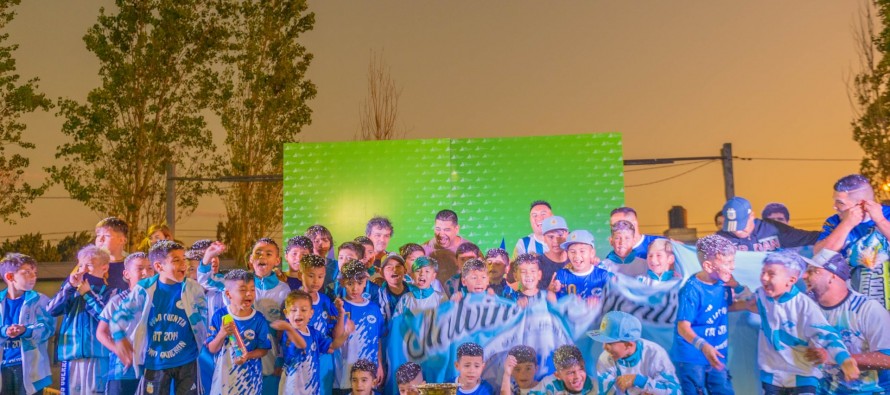 Liga Municipal de Fútbol Infantil: cierre del año con entrega de trofeos