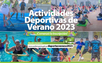 Comenzó la inscripción para las actividades deportivas del verano