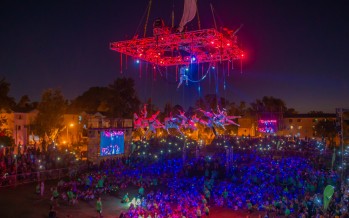 Fiesta de las colonias: acrobacias, música y deporte en el Poli 1