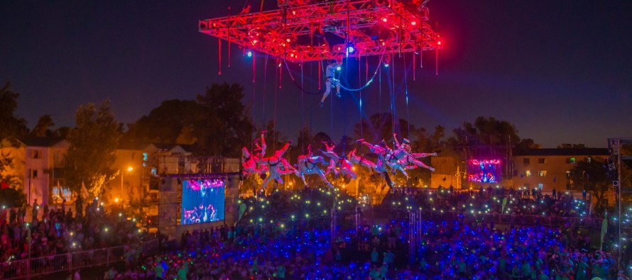 Fiesta de las colonias: acrobacias, música y deporte en el Poli 1