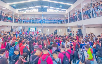 Juan Andreotti inauguró la renovada Escuela Secundaria N°2 “Hernando Arias”