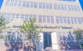Inauguraron la renovación de talleres de la Escuela Técnica N°2