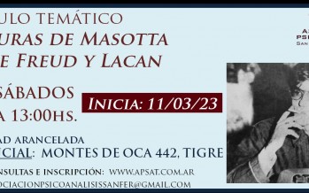 Se inicia el módulo temático ‘Lecturas de Masotta sobre Freud y Lacan’